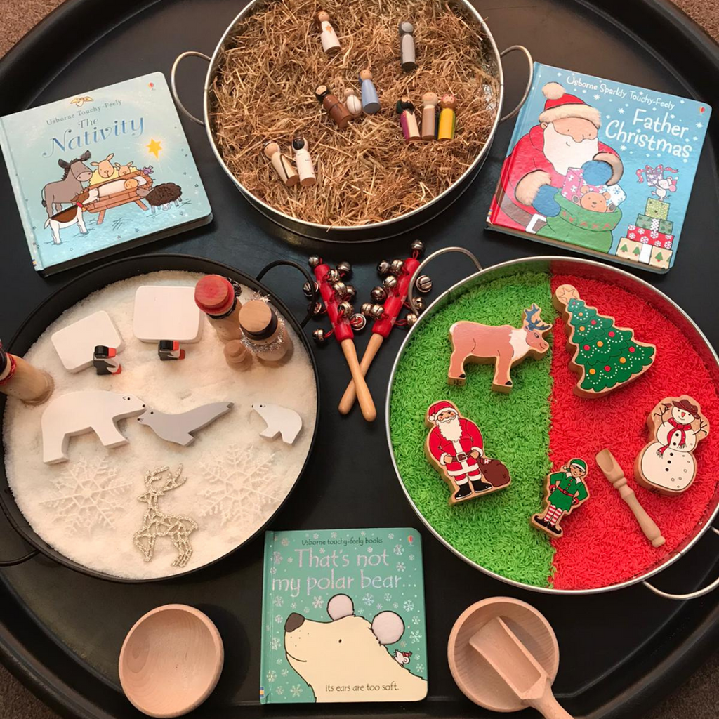 A Christmas Themed Tuff Spot Activity by Jess Perry