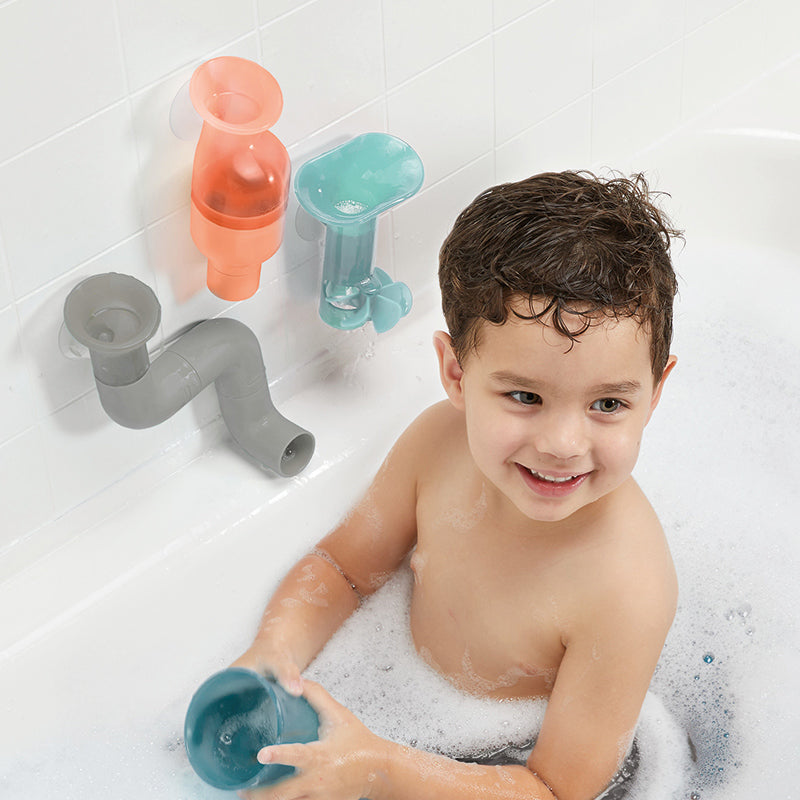 Soppycid bath toy bathtub water splash toy without mold, 4/6 pack