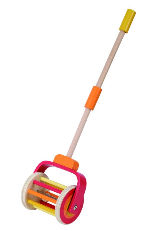 Box Rattle Wooden Push Along Rattle