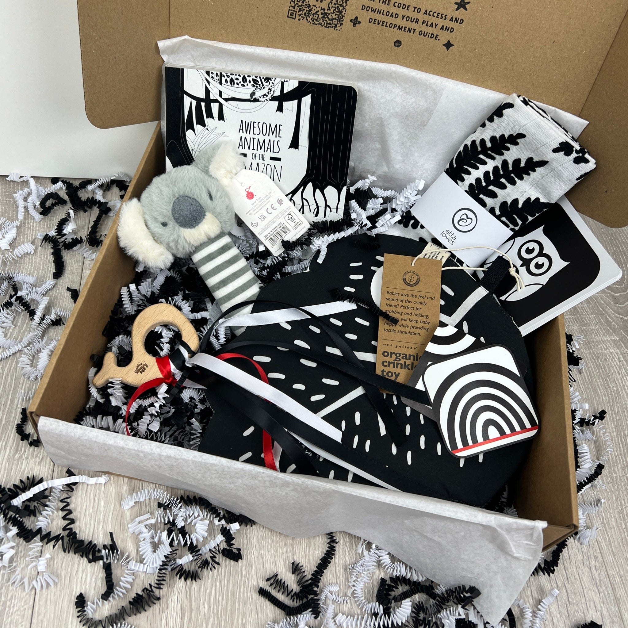 Black and white baby toys uk online