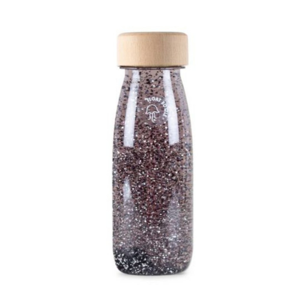 Petit Boum black sensory float bottle