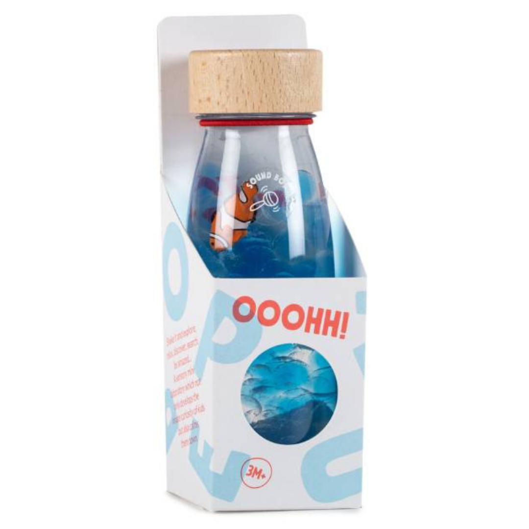 Petit Boum - Fish Sensory Bottle - Blue