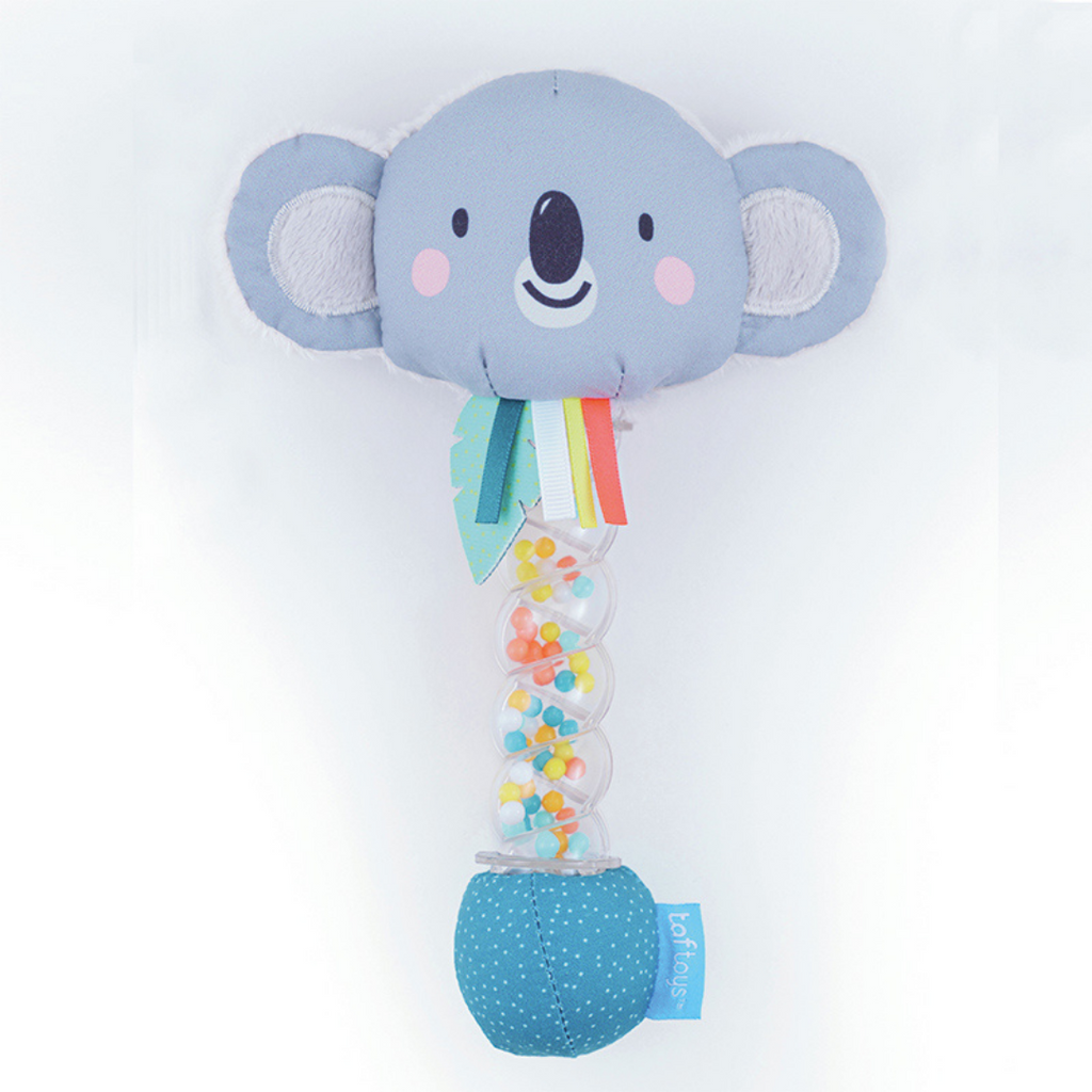 taf toys koala rainstick baby rattle
