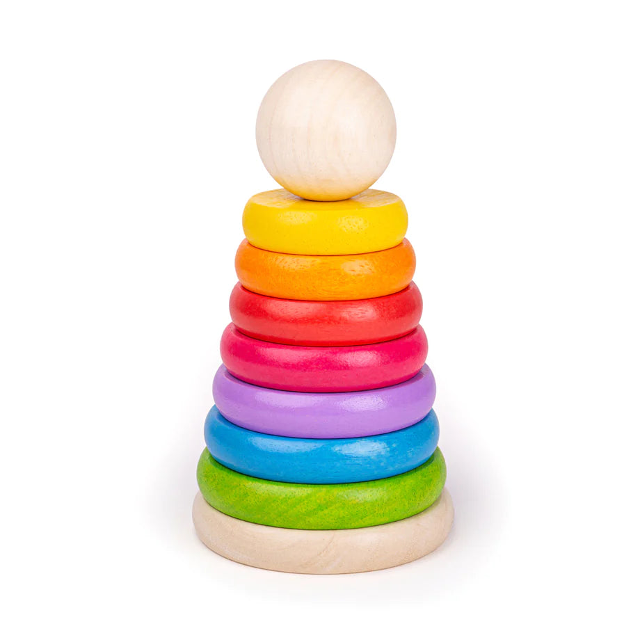 Rainbow online wood ring